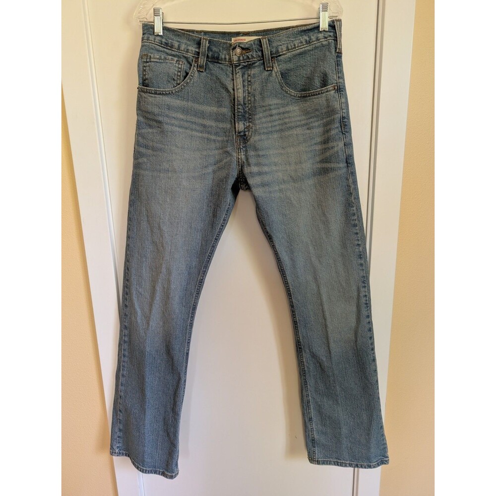Levi's Bootcut Jeans Men's 33x31 Blue Western Cowboy Preppy Rodeo Farmer Preppy